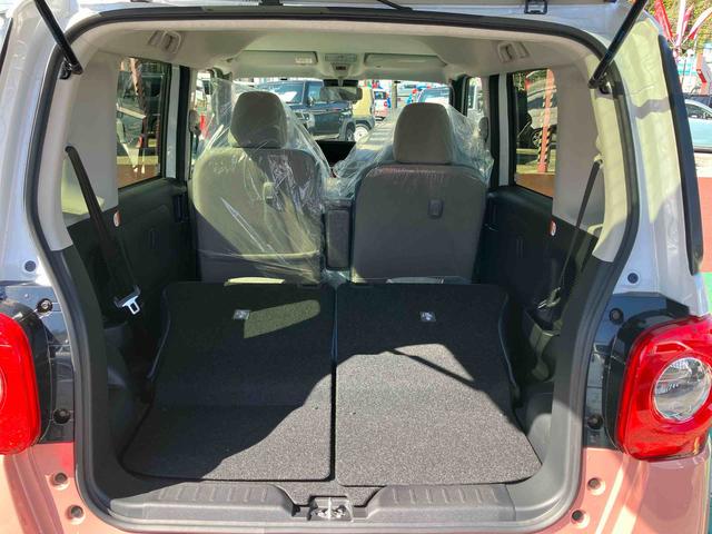 ムーヴキャンバスストライプスＧターボ　届出済み未使用車　クルーズコントロール保証　新車保証・まごころ保証　１年間・走行距離無制限付き　アダプティブクルーズコントロール　キーフリーシステム　ＬＥＤヘッドランプ　コーナーセンサー　アイドリングストップ　両側電動スライドドア（東京都）の中古車