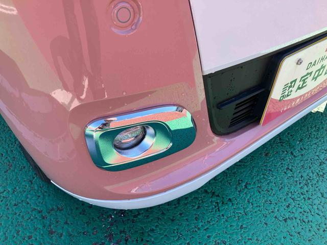 ムーヴキャンバスストライプスＧターボ　届出済み未使用車　クルーズコントロール保証　新車保証・まごころ保証　１年間・走行距離無制限付き　アダプティブクルーズコントロール　キーフリーシステム　ＬＥＤヘッドランプ　コーナーセンサー　アイドリングストップ　両側電動スライドドア（東京都）の中古車