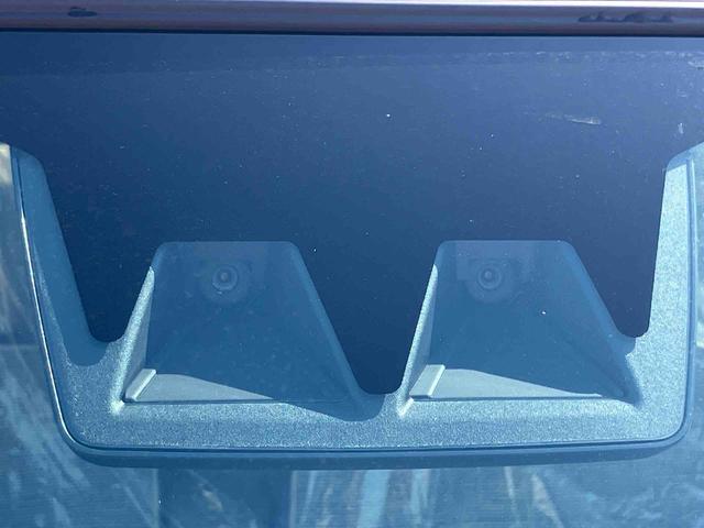 ムーヴキャンバスストライプスＧターボ　届出済み未使用車　クルーズコントロール保証　新車保証・まごころ保証　１年間・走行距離無制限付き　アダプティブクルーズコントロール　キーフリーシステム　ＬＥＤヘッドランプ　コーナーセンサー　アイドリングストップ　両側電動スライドドア（東京都）の中古車