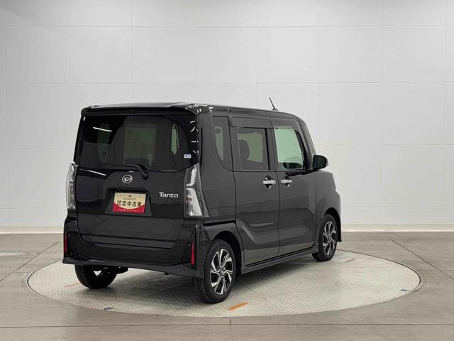タントカスタムＸ保証　新車保証・まごころ保証　１年間・走行距離無制限付き（東京都）の中古車