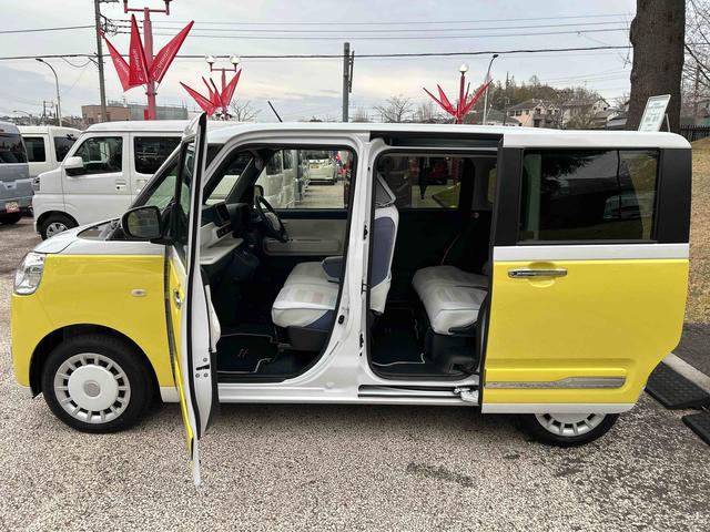 ムーヴキャンバスストライプスＧターボ保証　新車保証・まごころ保証　１年間・走行距離無制限付き（東京都）の中古車