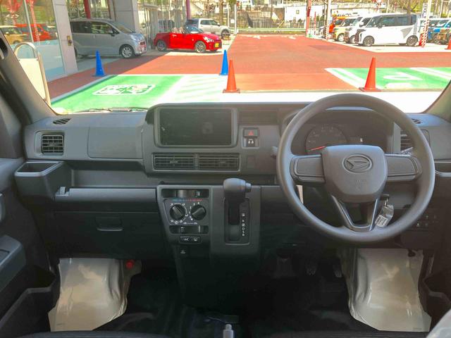 ハイゼットカーゴＤＸ　届け出済み未使用車保証　新車保証・まごころ保証　１年間・走行距離無制限付き・オーディオレス車・両ドアスライドドア・スマートアシスト装備・マニュアルエアコン装備（東京都）の中古車