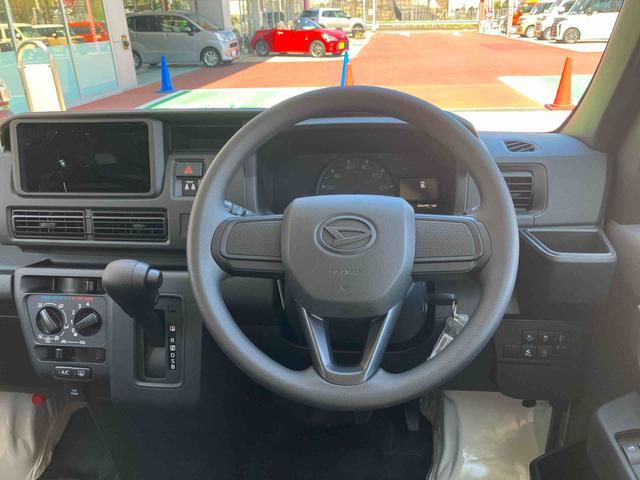 ハイゼットカーゴＤＸ　届け出済み未使用車保証　新車保証・まごころ保証　１年間・走行距離無制限付き・オーディオレス車・両ドアスライドドア・スマートアシスト装備・マニュアルエアコン装備（東京都）の中古車