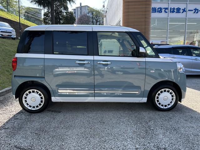 ムーヴキャンバスストライプスＧターボ保証　新車保証・まごころ保証　１年間・走行距離無制限付き（東京都）の中古車