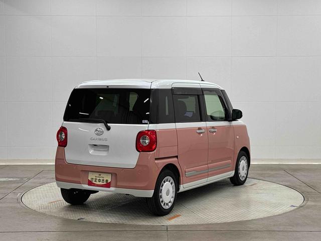 ムーヴキャンバスストライプスＧターボ保証　新車保証・まごころ保証　１年間・走行距離無制限付き（東京都）の中古車