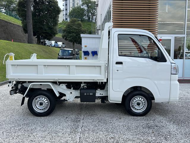 ハイゼットトラック多目的ダンプ保証　新車保証・まごころ保証　１年間・走行距離無制限付き・ＡＭ／ＦＭラジオ装備・多目的ダンプ・電動モーターダンプ・４ＷＤ（東京都）の中古車