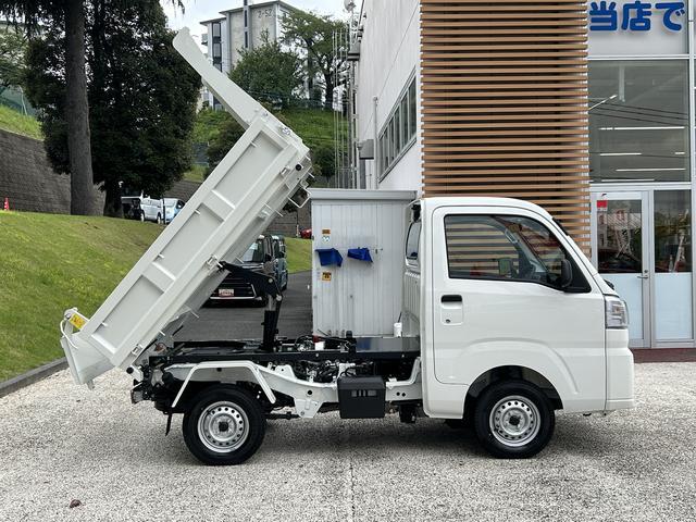 ハイゼットトラック多目的ダンプ保証　新車保証・まごころ保証　１年間・走行距離無制限付き・ＡＭ／ＦＭラジオ装備・多目的ダンプ・電動モーターダンプ・４ＷＤ（東京都）の中古車