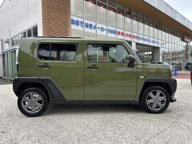タフトＧターボ　ダーククロムベンチャー保証　新車保証・まごころ保証　１年間・走行距離無制限付き・９インチディスプレイオーディオ装備・バックカメラ・ＬＥＤヘッドライト装備（東京都）の中古車