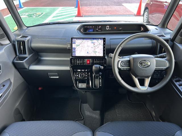 タントカスタムＲＳ　１０インチナビ・パノラマカメラ装備　ひょう害車保証　新車保証・まごころ保証　１年間・走行距離無制限付き・１０インチナビ・パノラマカメラ装備・ＬＥＤヘッドライト装備・シートヒーター装備（東京都）の中古車