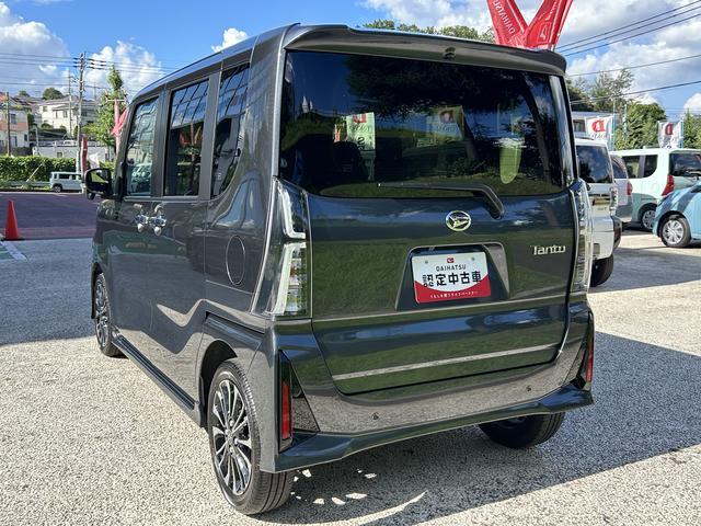 タントカスタムＲＳ　１０インチナビ・パノラマカメラ装備　ひょう害車保証　新車保証・まごころ保証　１年間・走行距離無制限付き・１０インチナビ・パノラマカメラ装備・ＬＥＤヘッドライト装備・シートヒーター装備（東京都）の中古車