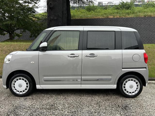 ムーヴキャンバスストライプスＧ　９インチディスプレイオーディオ装備保証　新車保証・まごころ保証　１年間・走行距離無制限付き・９インチディスプレイオーディオ装備・ＬＥＤヘッドライト装備・ＬＥＤフォグ装備・シートヒーター（東京都）の中古車