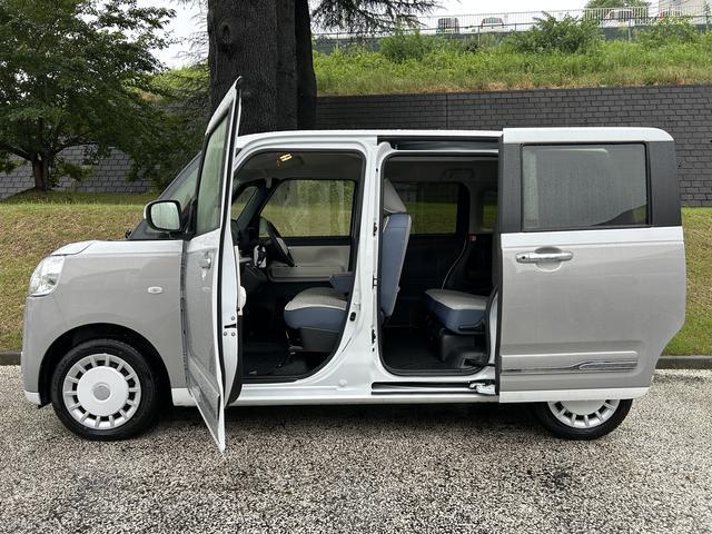ムーヴキャンバスストライプスＧ　９インチディスプレイオーディオ装備保証　新車保証・まごころ保証　１年間・走行距離無制限付き・９インチディスプレイオーディオ装備・ＬＥＤヘッドライト装備・ＬＥＤフォグ装備・シートヒーター（東京都）の中古車