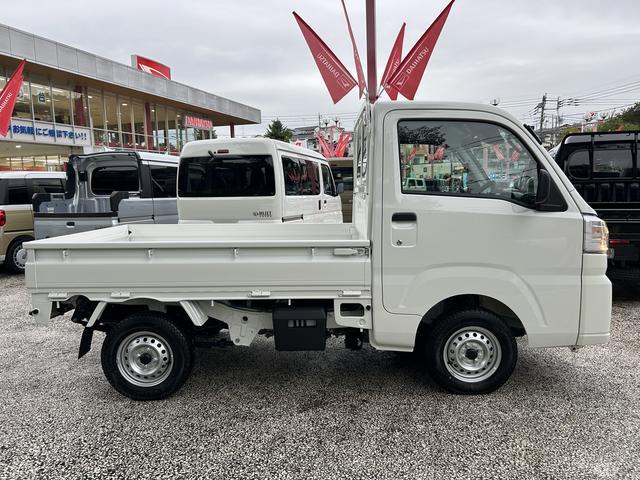 ハイゼットトラックスタンダード　農用スペシャル　ＡＭ／ＦＭラジオ装備保証　新車保証・まごころ保証　１年間・走行距離無制限付き・ＡＭ／ＦＭラジオ装備・スマートアシスト装備・農用スペシャル４ＷＤ（東京都）の中古車