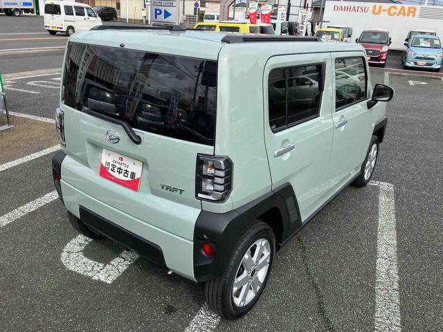 タフトＧオートエアコン／左右シートヒーター／ＬＥＤヘッドライト／ＬＥＤフォグランプ／アルミホイール／カーペットマット／キーフリーシステム／電動パーキングブレーキ／運転席上下アジャスター／アイドリングストップ（千葉県）の中古車