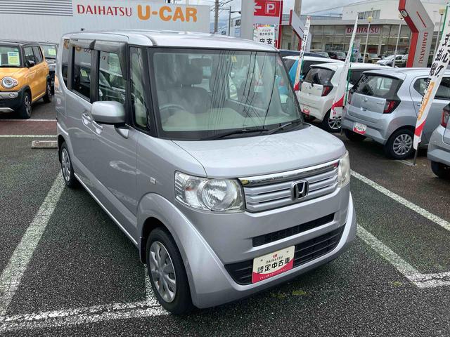 Ｎ−ＢＯＸＧＣＤデッキ／オートエアコン／運転席上下アジャスター／電動格納ミラー／カーペットマット／バイザー／左右手動スライドドア／キーフリーシステム／センタアームレスト／ホイールカバー（千葉県）の中古車