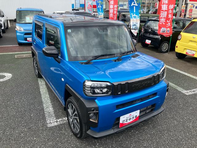 タフトＧターボ９インチディスプレイオーディオ／ＥＴＣ／バックカメラ／オートエアコン／左右シートヒーター／電動パーキングブレーキ／運転席上下アジャスター／アルミホイール／ルーフスポイラー／キーフリーシステム／バイザー（千葉県）の中古車