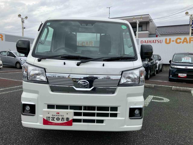 ハイゼットトラックEXTキーフリーシステム/プッシュスタート/電動格納ミラー/LEDフォグランプ/テールゲートチェーン/パワーウインドウ/LED作業灯/エアコン/パワーステアリング//オートライト/スマートアシスト(千葉県)の中古車