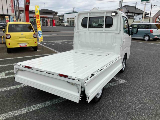 ハイゼットトラックEXTキーフリーシステム/プッシュスタート/電動格納ミラー/LEDフォグランプ/テールゲートチェーン/パワーウインドウ/LED作業灯/エアコン/パワーステアリング//オートライト/スマートアシスト(千葉県)の中古車