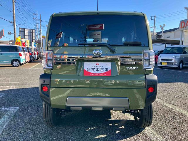 タフトＧ　ダーククロムベンチャーキーフリーシステム／ＬＥＤヘッドライト／ＬＥＤフォグランプ／電動パーキングブレーキ／運転席上下アジャスター／左右シートヒーター／オートエアコン／アルミホイール／コーナーセンサー／アイドリングストップ（千葉県）の中古車