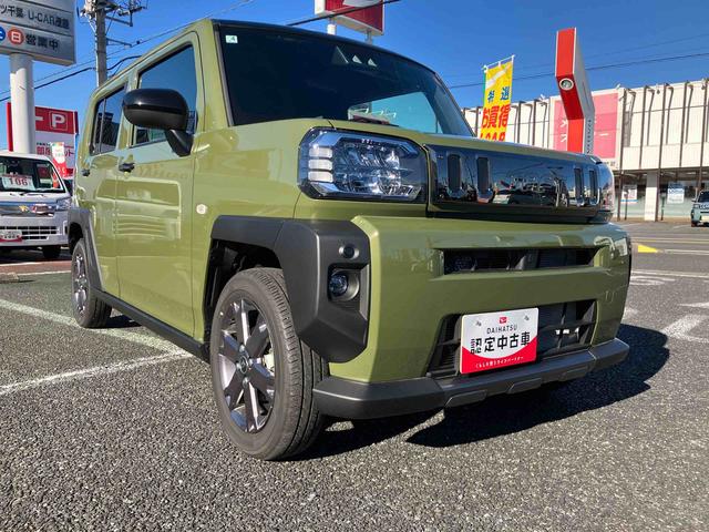 タフトＧ　ダーククロムベンチャーキーフリーシステム／ＬＥＤヘッドライト／ＬＥＤフォグランプ／電動パーキングブレーキ／運転席上下アジャスター／左右シートヒーター／オートエアコン／アルミホイール／コーナーセンサー／アイドリングストップ（千葉県）の中古車