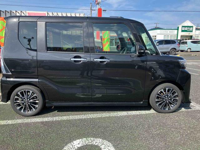 タントカスタムＲＳオートエアコン／電動パーキングブレーキ／運転席上下アジャスター／バックカメラ／キーフリーシステム／左右タイマー機能付きパワースライドドア／シートヒーター／ＬＥＤヘッドライトアルミホイール（千葉県）の中古車