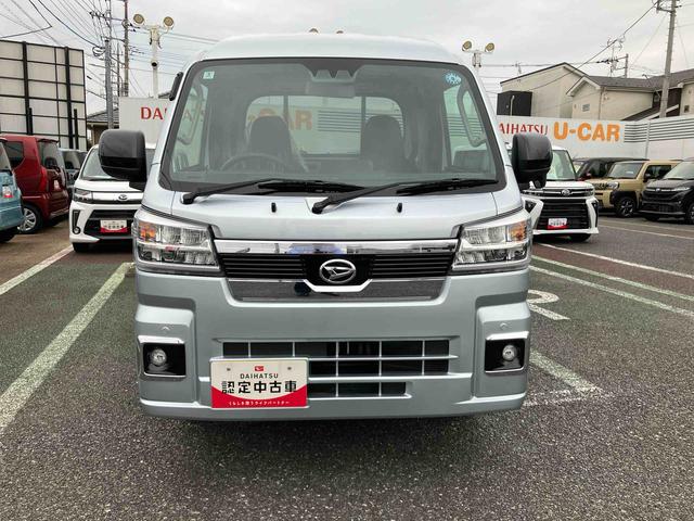 ハイゼットトラックジャンボエクストラ４ＷＤ／ＣＶＴ／キーレスエントリー／パワーウインドウ／エアコン／パワーステ／ＬＥＤヘッドライト／ＬＥＤフォグランプ／ＬＥＤ作業灯／スモークガラス／テールゲートチェーン／エアバッグ／スマートアシスト（千葉県）の中古車