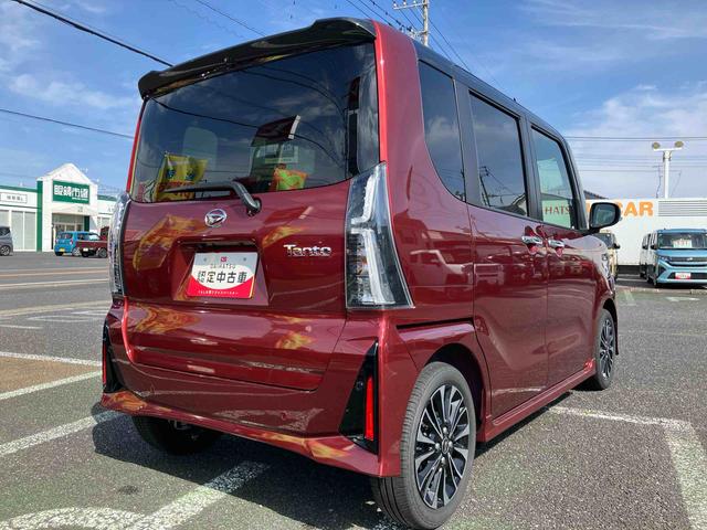タントカスタムＲＳオートエアコン／電動パーキングブレーキ／運転席上下アジャスター／バックカメラ／キーフリーシステム／左右タイマー機能付きパワースライドドア／アルミホイール／シートヒーター／ＬＥＤヘッドライト（千葉県）の中古車