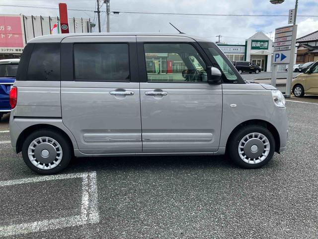 ムーヴキャンバスセオリーGオートエアコン/電動パーキングブレーキ/運転席上下アジャスター/左右タイマー機能付きパワースライドドア/キーフリーシステム/運転席シートヒーター/LEDヘッドライト/オートエアコン/ラバーマット(千葉県)の中古車