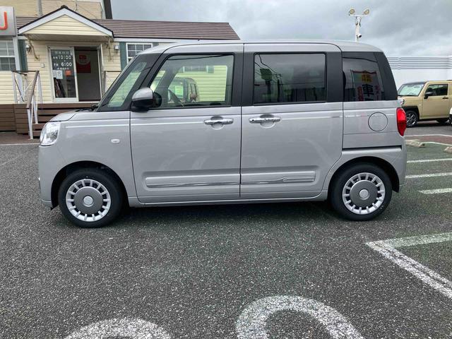 ムーヴキャンバスセオリーGオートエアコン/電動パーキングブレーキ/運転席上下アジャスター/左右タイマー機能付きパワースライドドア/キーフリーシステム/運転席シートヒーター/LEDヘッドライト/オートエアコン/ラバーマット(千葉県)の中古車