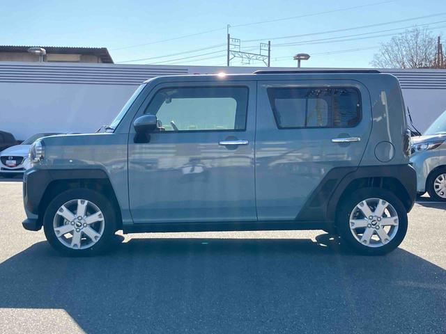 タフトＧ　クロムベンチャーオーディオレス　衝突回避支援ブレーキ　誤発進抑制装置　アイドリングストップ　スマートキー　プッシュボタンスタート　盗難防止装置　イモビライザー　シートヒーター　オートライト　ＬＥＤヘッドライト（千葉県）の中古車