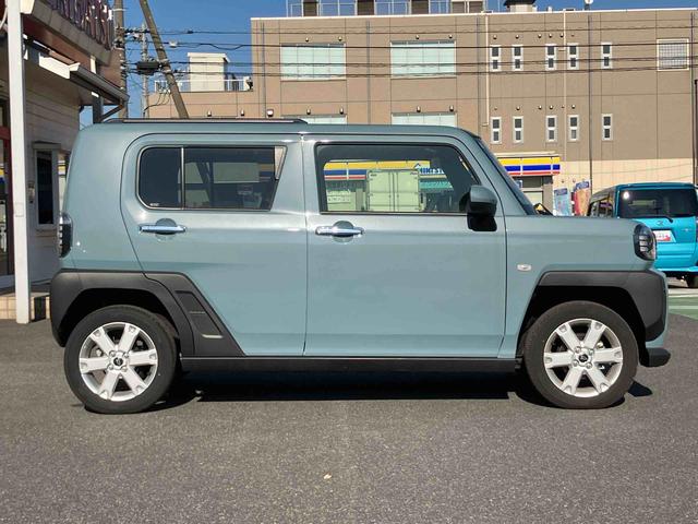 タフトＧ　クロムベンチャーオーディオレス　衝突回避支援ブレーキ　誤発進抑制装置　アイドリングストップ　スマートキー　プッシュボタンスタート　盗難防止装置　イモビライザー　シートヒーター　オートライト　ＬＥＤヘッドライト（千葉県）の中古車