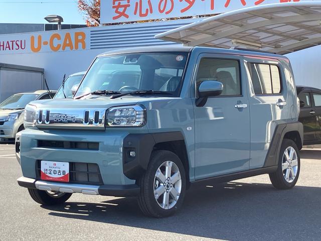 タフトＧ　クロムベンチャーオーディオレス　衝突回避支援ブレーキ　誤発進抑制装置　アイドリングストップ　スマートキー　プッシュボタンスタート　盗難防止装置　イモビライザー　シートヒーター　オートライト　ＬＥＤヘッドライト（千葉県）の中古車