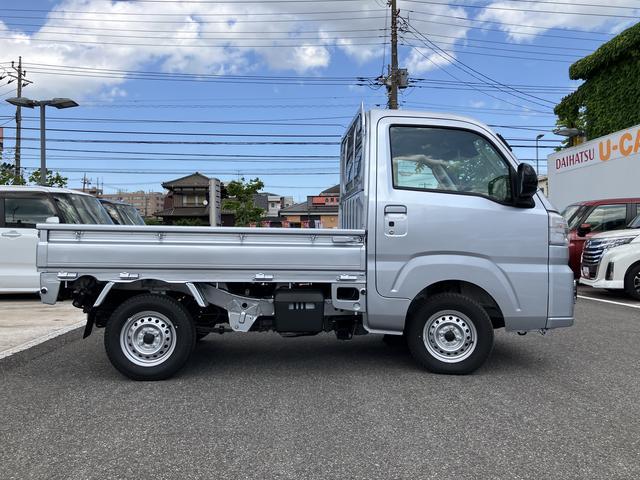 ハイゼットトラックＥＸＴＣＶＴ　パートタイム４ＷＤ　オーディオレス　スマートキー　プッシュボタンスタート　盗難防止装置　イモビライザー　衝突回避支援ブレーキ　誤発進抑制装置　アイドリングストップ　コーナーセンサー（千葉県）の中古車