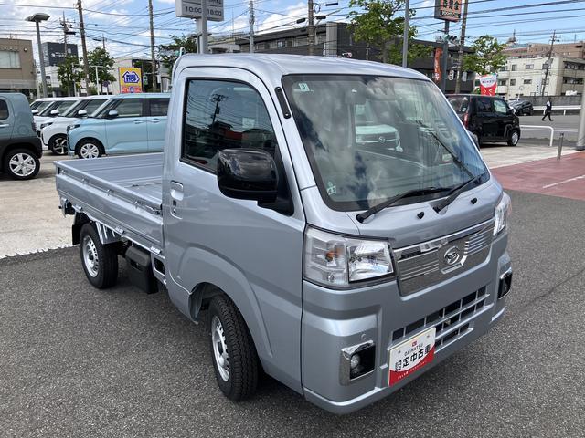 ハイゼットトラックＥＸＴＣＶＴ　パートタイム４ＷＤ　オーディオレス　スマートキー　プッシュボタンスタート　盗難防止装置　イモビライザー　衝突回避支援ブレーキ　誤発進抑制装置　アイドリングストップ　コーナーセンサー（千葉県）の中古車