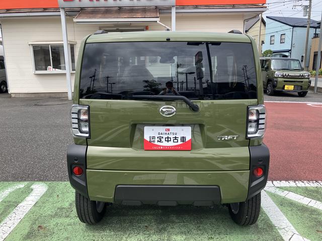 タフトＧオーディオレス仕様車　衝突回避支援ブレーキ　誤発進抑制装置　アイドリングストップ　プッシュボタンスタート　スマートキー　盗難防止装置　イモビライザー　電子パーキングブレーキ　オートライト（千葉県）の中古車