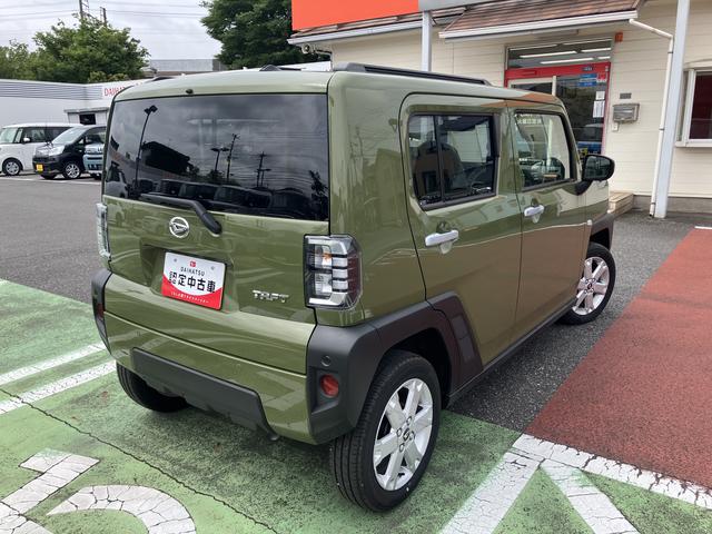 タフトＧオーディオレス仕様車　衝突回避支援ブレーキ　誤発進抑制装置　アイドリングストップ　プッシュボタンスタート　スマートキー　盗難防止装置　イモビライザー　電子パーキングブレーキ　オートライト（千葉県）の中古車