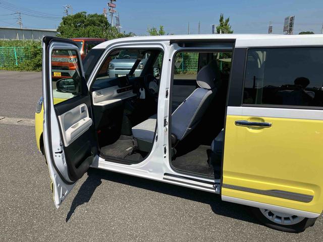 ムーヴキャンバスストライプスＧ次世代スマアシ／両側パワースライドドア／運転席・助手席シートヒーター／ホッとカップホルダー／コーナーセンサー／キーフリーシステム／ＬＥＤヘッドランプ／バックモニター／置き楽ボックス／電動サイドブレーキ（千葉県）の中古車