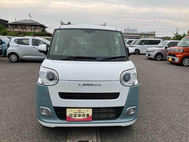 ムーヴキャンバスストライプスＧ次世代スマアシ／シートーヒーター／ホッとカップホルダー／両側パワースライドドア／ＬＥＤヘッドランプ、フォグラランプ／コーナーセンサー／ＳＲＳエアバック／バックモニター／キーフリーシステム（千葉県）の中古車