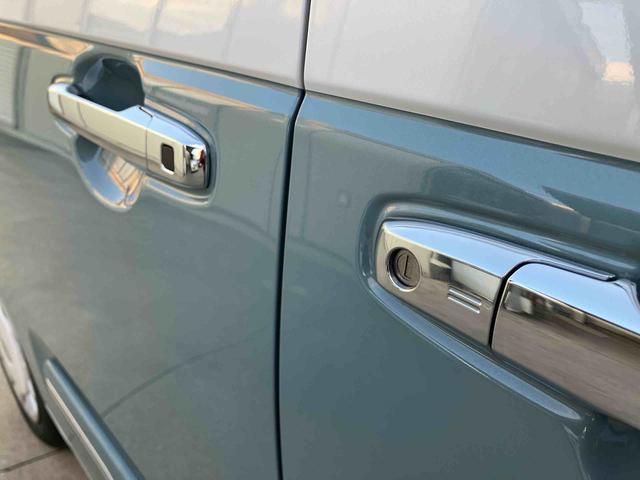 ムーヴキャンバスストライプスＧ両側パワースライドドア／ＬＥＤヘッドライト／オートライト／シートヒーター／次世代スマートアシスト／キーフリー／コーナーセンサー／サイドエアバック／バックカメラ（千葉県）の中古車