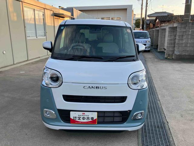 ムーヴキャンバスストライプスＧ両側パワースライドドア／ＬＥＤヘッドライト／オートライト／シートヒーター／次世代スマートアシスト／キーフリー／コーナーセンサー／サイドエアバック／バックカメラ（千葉県）の中古車