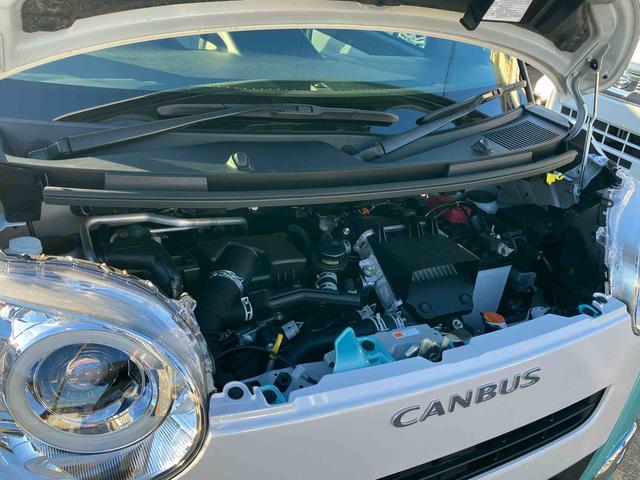 ムーヴキャンバスストライプスＧターボ両側パワースライドドア／ＬＥＤヘッドライト／オートライト／シートヒーター／次世代スマートアシスト／キーフリー／バックカメラ／コーナーセンサー／サイドエアバック（千葉県）の中古車