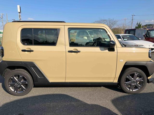 タフトG クロムベンチャー前後専用ガーニッシュ ガラスルーフ ルーフレール 15インチアルミ LEDヘッドライト&フォグランプ バックカメラ シートヒーター 電動駐車ブレーキ コーナーセンサー 衝突被害軽減ブレーキ(千葉県)の中古車