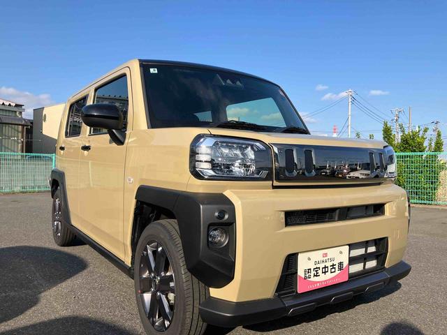 タフトG クロムベンチャー前後専用ガーニッシュ ガラスルーフ ルーフレール 15インチアルミ LEDヘッドライト&フォグランプ バックカメラ シートヒーター 電動駐車ブレーキ コーナーセンサー 衝突被害軽減ブレーキ(千葉県)の中古車