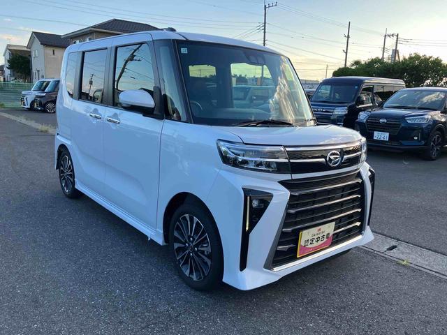 タントカスタムＲＳターボ車／両側パワースライド／ＬＥＤヘッドランプ／ＬＥＤフォグランプ／オートエアコン／シートヒーター／サンシェード／格納式シートバックテーブル／次世代スマートアシスト／キーフリーシステム／バックカメラ（千葉県）の中古車