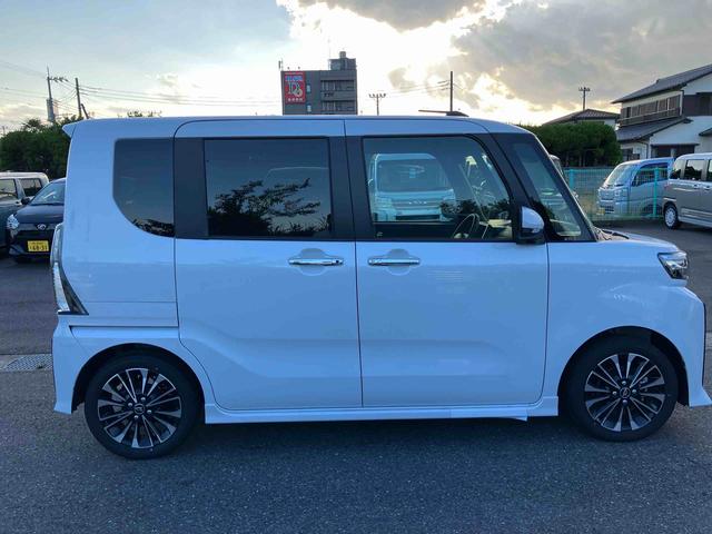 タントカスタムRSターボ車/両側パワースライド/LEDヘッドランプ/LEDフォグランプ/オートエアコン/シートヒーター/サンシェード/格納式シートバックテーブル/次世代スマートアシスト/キーフリーシステム/バックカメラ(千葉県)の中古車