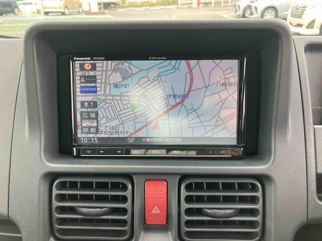 スーパーキャリイＸ４ＷＤ　安全ブレーキ　ナビ　作業灯　ＥＴＣ　フォグランプ　オートライト（千葉県）の中古車