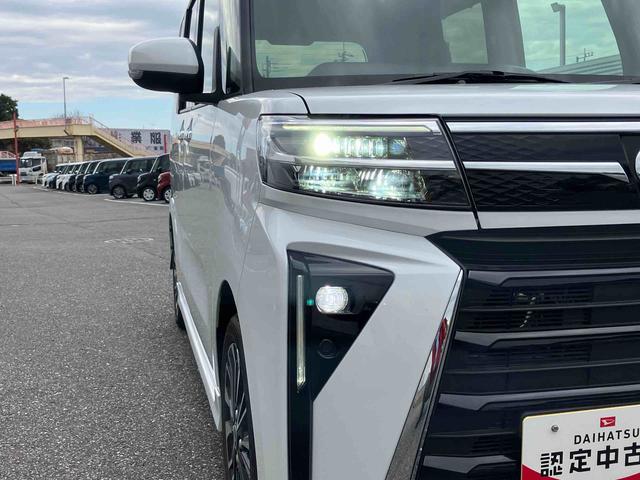 タントカスタムRSターボエンジン 15インチアルミ バックカメラ 両側電動スライドドア シートヒーター 電動駐車ブレーキ LEDヘッド&フォグライト コーナーセンサー 衝突被害軽減ブレーキ(千葉県)の中古車