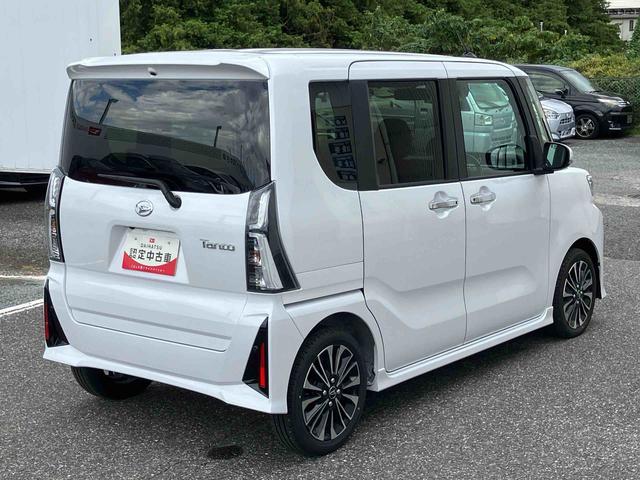 タントカスタムRSターボエンジン 15インチアルミ バックカメラ 両側電動スライドドア シートヒーター 電動駐車ブレーキ LEDヘッド&フォグライト コーナーセンサー 衝突被害軽減ブレーキ(千葉県)の中古車