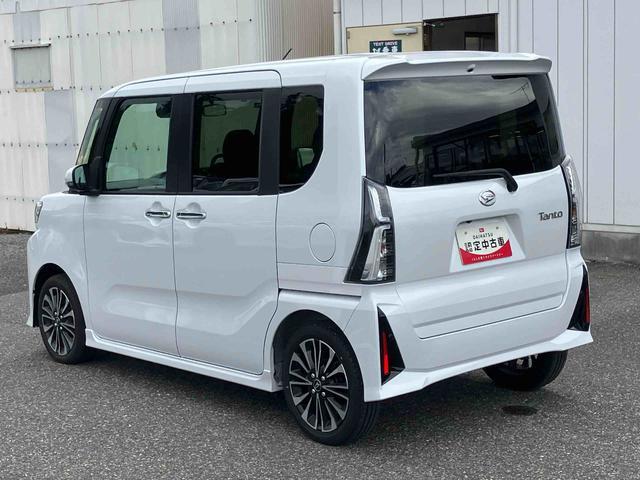 タントカスタムRSターボエンジン 15インチアルミ バックカメラ 両側電動スライドドア シートヒーター 電動駐車ブレーキ LEDヘッド&フォグライト コーナーセンサー 衝突被害軽減ブレーキ(千葉県)の中古車