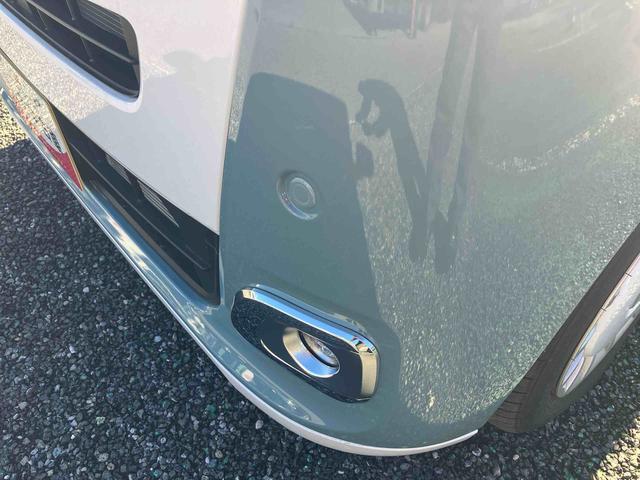 ムーヴキャンバスストライプスＧＬＥＤヘッドライト／両側電動スライドドア／コーナーセンサー／アイドリングストップ／衝突回避支援システム／横滑り防止装置／オートライト／オートエアコン／キーフリー／電動格納ミラー／電動パーキングブレーキ（千葉県）の中古車